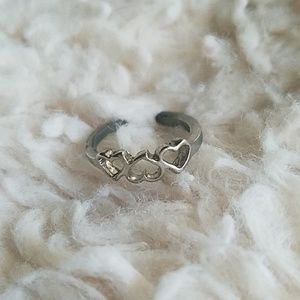 Heart Toe Ring